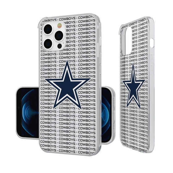 Dallas Cowboys Blackletter Clear Case - 757 Sports Collectibles