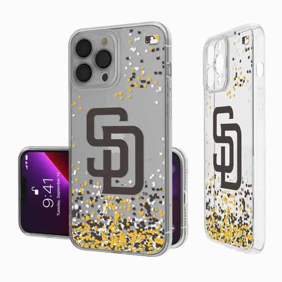 San Diego Padres Confetti Clear Case - 757 Sports Collectibles