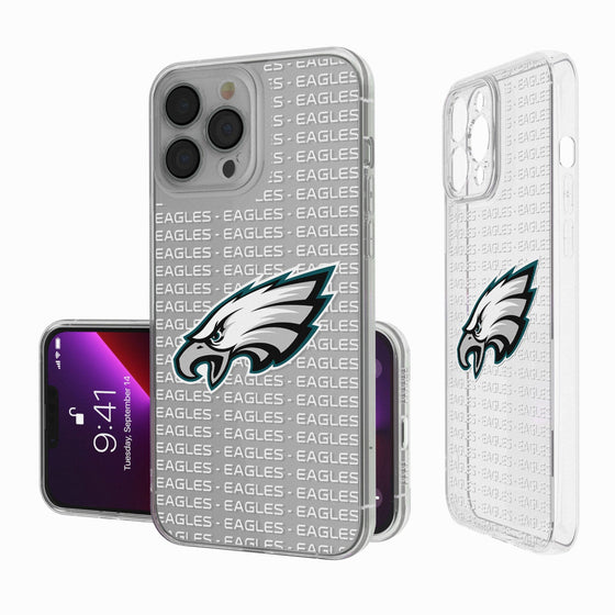 Philadelphia Eagles Blackletter Clear Case - 757 Sports Collectibles