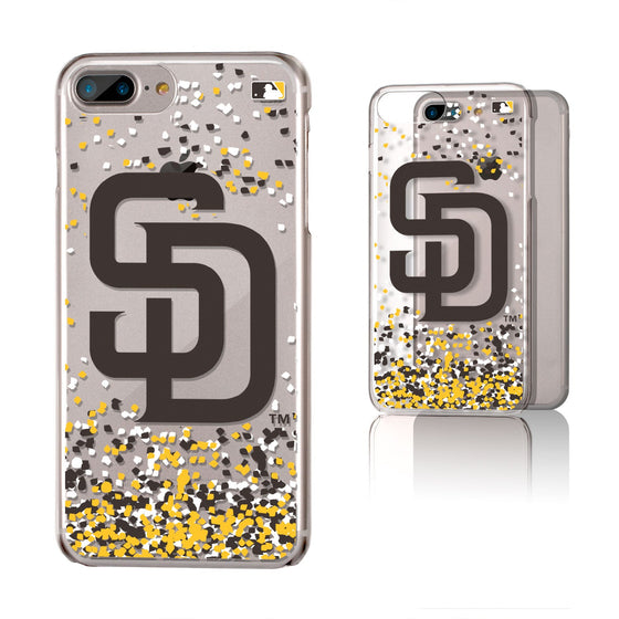 San Diego Padres Confetti Clear Case - 757 Sports Collectibles