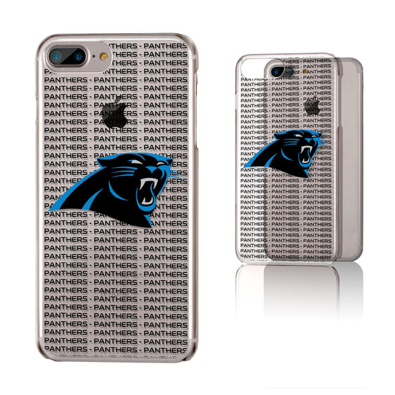 Carolina Panthers Blackletter Clear Case - 757 Sports Collectibles