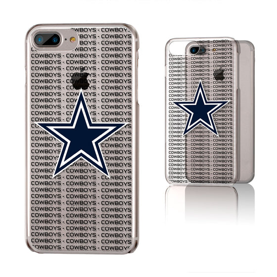 Dallas Cowboys Blackletter Clear Case - 757 Sports Collectibles