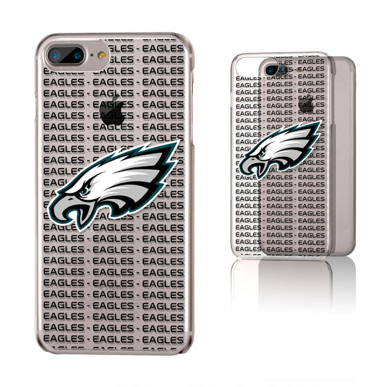 Philadelphia Eagles Blackletter Clear Case - 757 Sports Collectibles