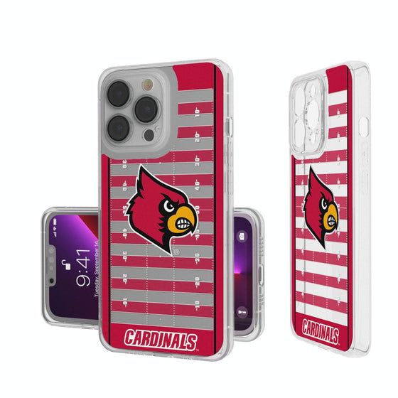 Louisville Cardinals Football Field Clear Case