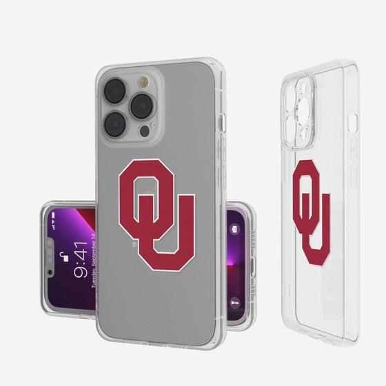 Oklahoma Sooners Insignia Clear Case-0