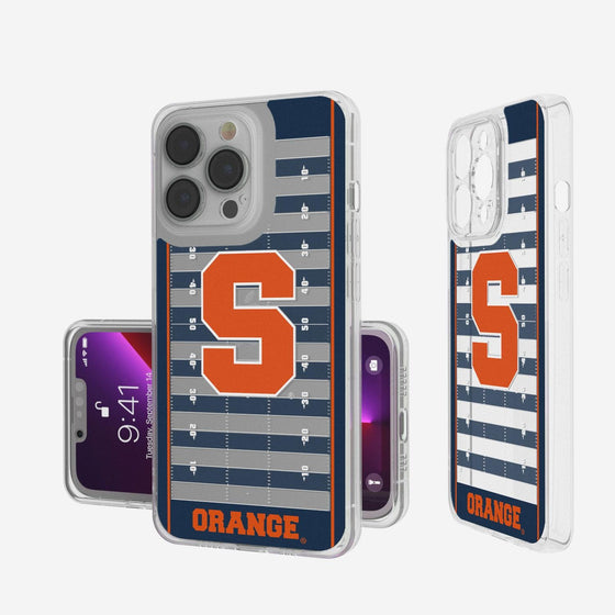 Syracuse Orange Football Field Clear Case-0