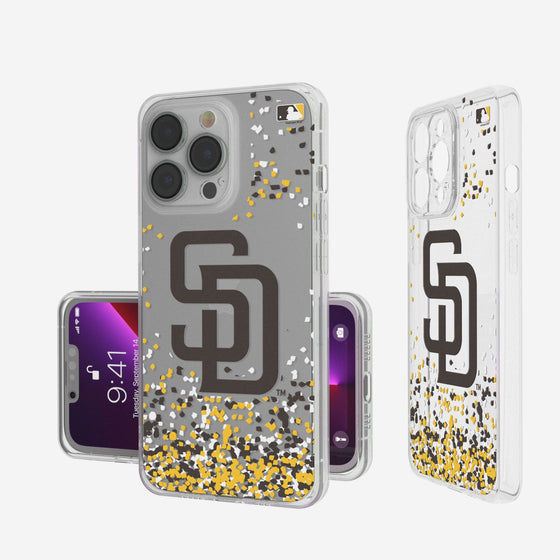 San Diego Padres Confetti Clear Case - 757 Sports Collectibles