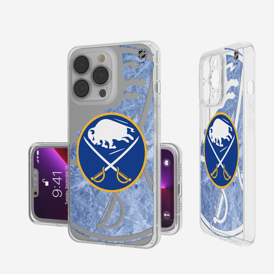 Buffalo Sabres Ice Tilt Clear Case-0