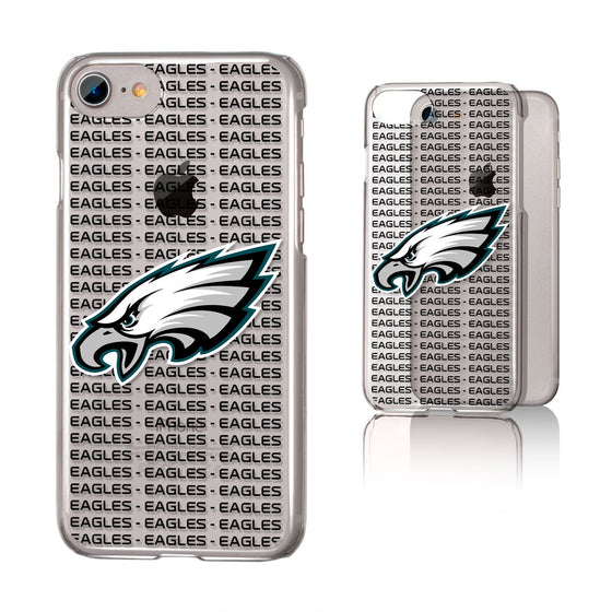 Philadelphia Eagles Blackletter Clear Case - 757 Sports Collectibles