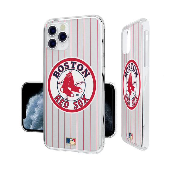 Boston Red Sox 1976-2008 - Cooperstown Collection Pinstripe Clear Case - 757 Sports Collectibles