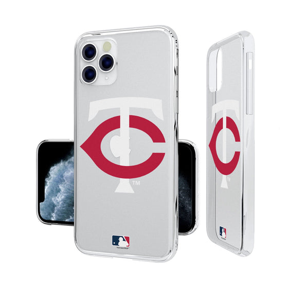 Minnesota Twins Insignia Clear Case - 757 Sports Collectibles