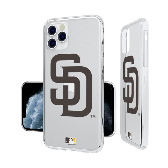 San Diego Padres Insignia Clear Case - 757 Sports Collectibles