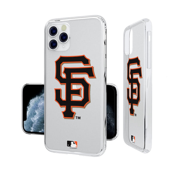 San Francisco Giants Insignia Clear Case - 757 Sports Collectibles