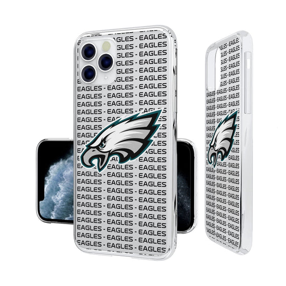 Philadelphia Eagles Blackletter Clear Case - 757 Sports Collectibles