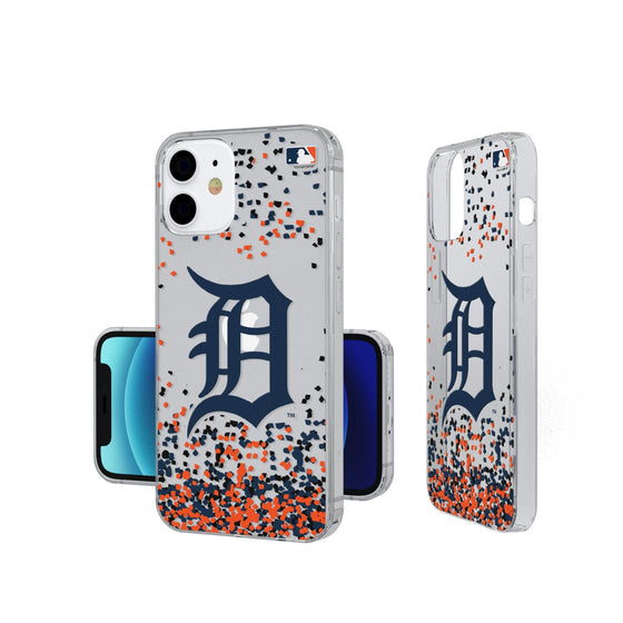 Detroit Tigers Confetti Clear Case - 757 Sports Collectibles