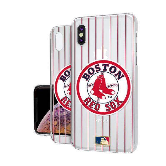 Boston Red Sox 1976-2008 - Cooperstown Collection Pinstripe Clear Case - 757 Sports Collectibles