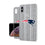 New England Patriots Blackletter Clear Case - 757 Sports Collectibles