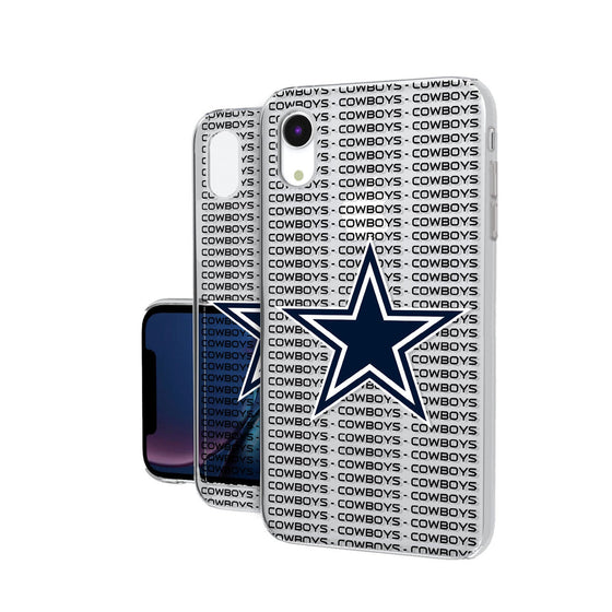 Dallas Cowboys Blackletter Clear Case - 757 Sports Collectibles