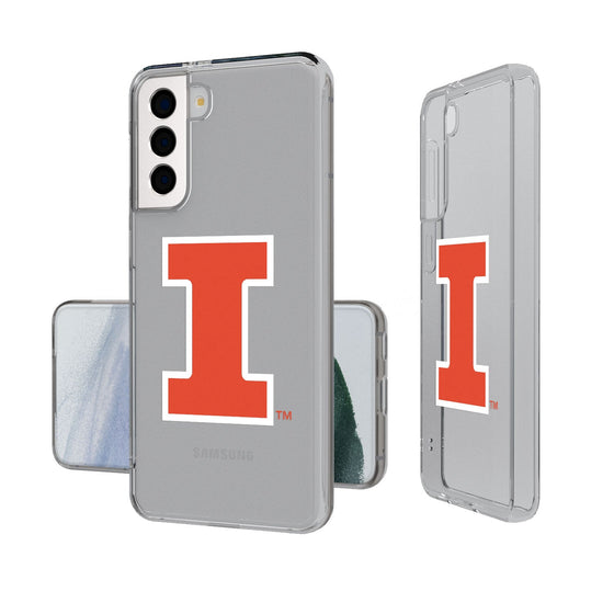 Illinois Fighting Illini Insignia Clear Case-1