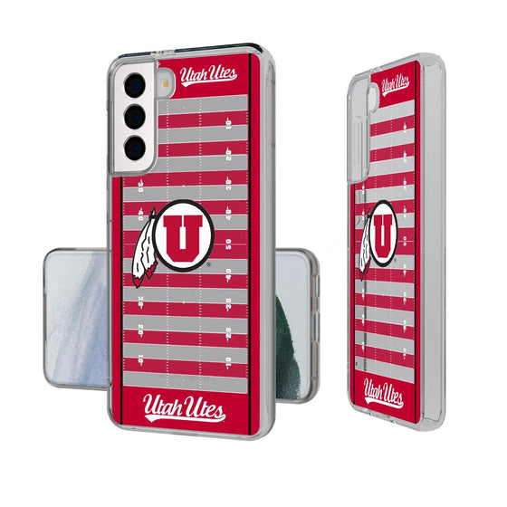 Utah Utes Football Field Clear Case-1