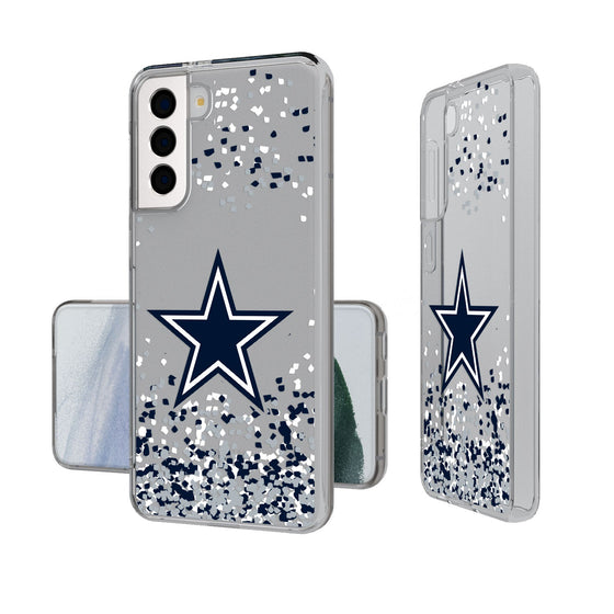 Dallas Cowboys Confetti Clear Case - 757 Sports Collectibles