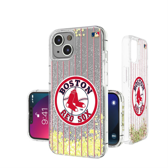 Boston Red Sox 1976-2008 - Cooperstown Collection Pinstripe Gold Glitter Case - 757 Sports Collectibles