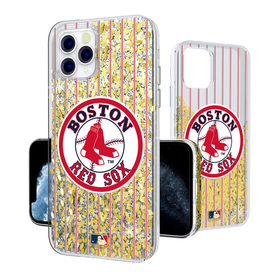 Boston Red Sox 1976-2008 - Cooperstown Collection Pinstripe Gold Glitter Case - 757 Sports Collectibles