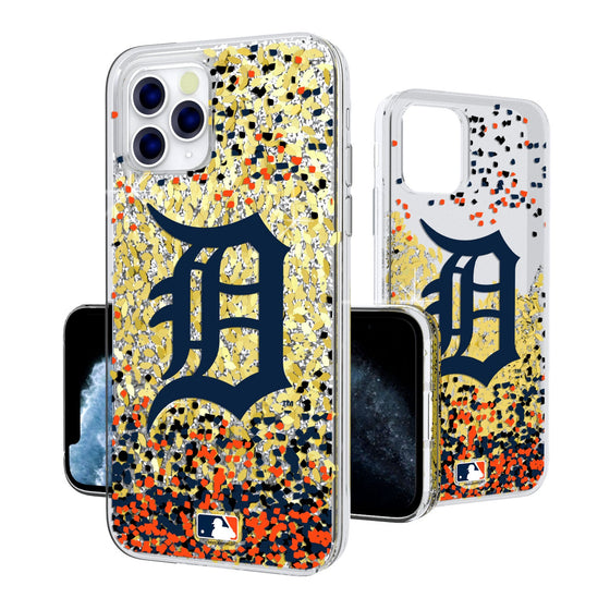 Detroit Tigers Confetti Gold Glitter Case - 757 Sports Collectibles