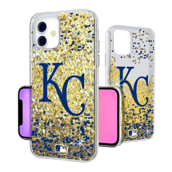 Kansas City Royals Confetti Gold Glitter Case - 757 Sports Collectibles