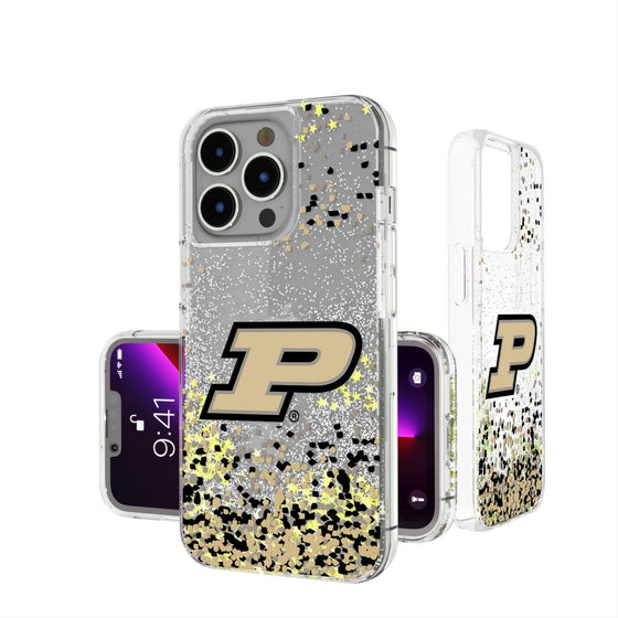 Purdue Boilermakers Confetti Glitter Case-0