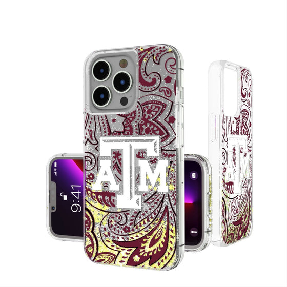 Texas A&M Aggies Paisley Glitter Case-0