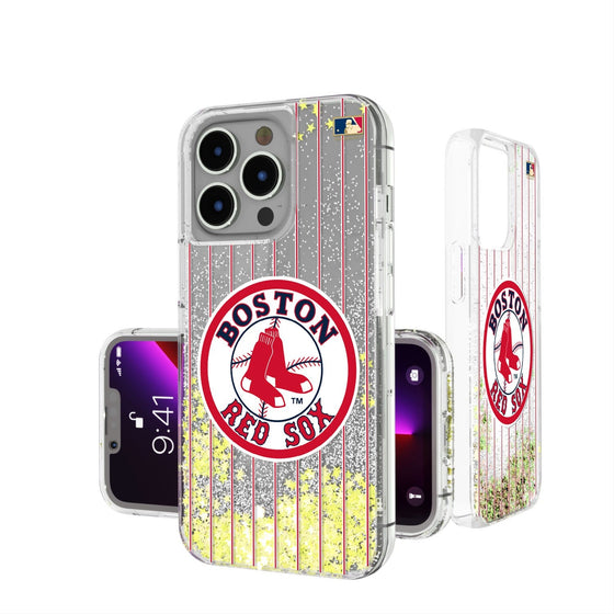 Boston Red Sox 1976-2008 - Cooperstown Collection Pinstripe Gold Glitter Case - 757 Sports Collectibles