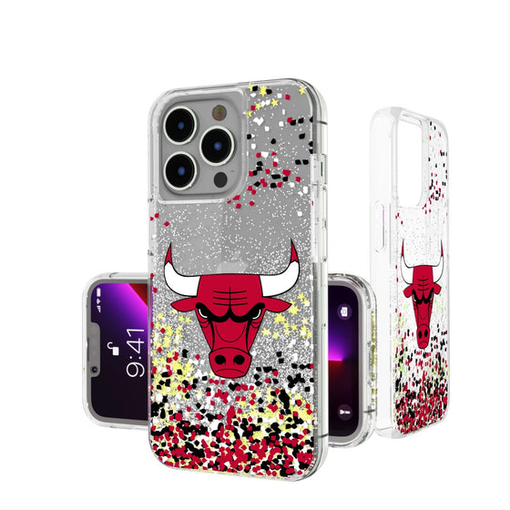 Chicago Bulls Confetti Glitter Case-0