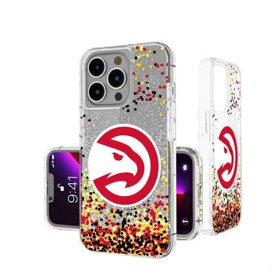 Atlanta Hawks Confetti Glitter Case-0