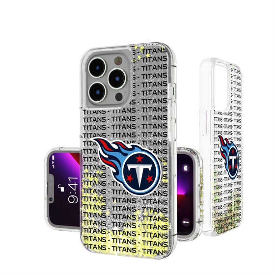 Tennessee Titans Blackletter Glitter Case-0