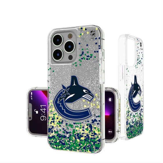 Vancouver Canucks Confetti Glitter Case-0