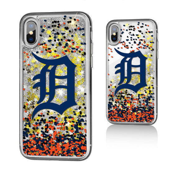 Detroit Tigers Confetti Gold Glitter Case - 757 Sports Collectibles