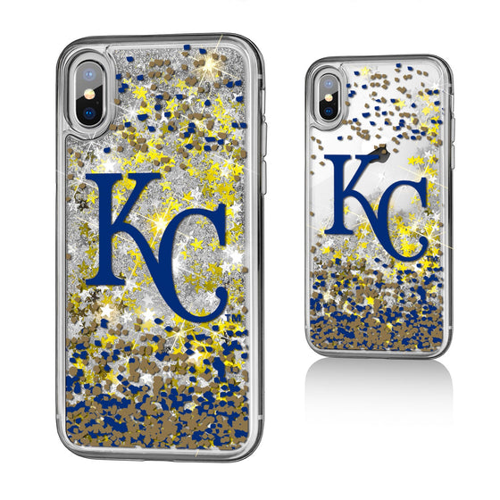 Kansas City Royals Confetti Gold Glitter Case - 757 Sports Collectibles