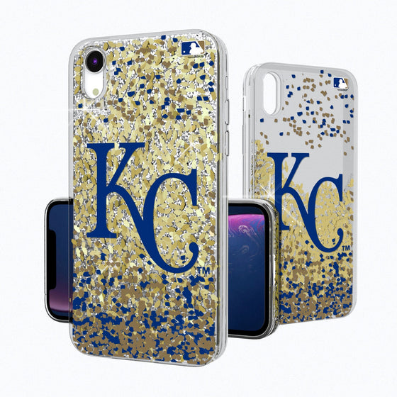 Kansas City Royals Confetti Gold Glitter Case - 757 Sports Collectibles