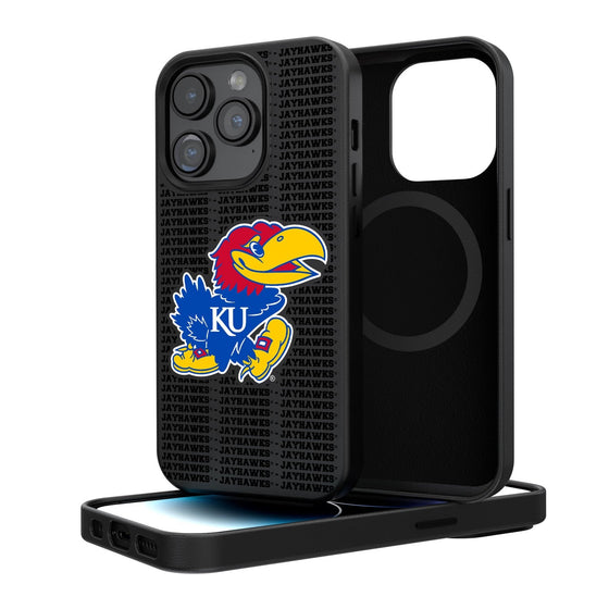 Kansas Jayhawks Blackletter Magnetic Case-0