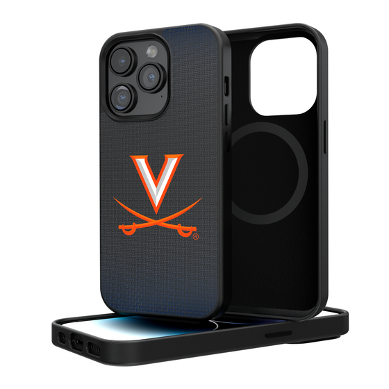 Virginia Cavaliers Linen Magnetic Phone Case-0