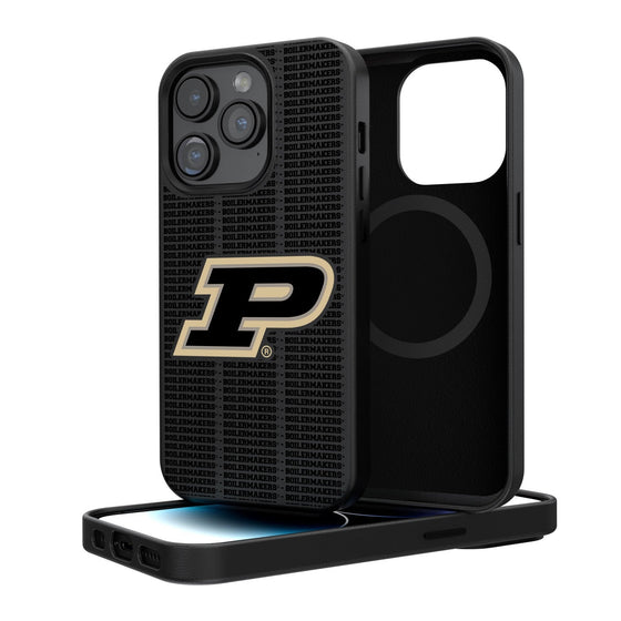 Purdue Boilermakers Blackletter Magnetic Case-0