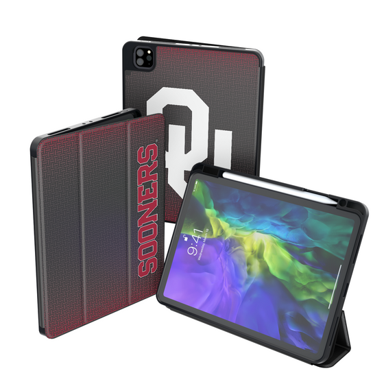 Oklahoma Sooners Linen Tablet Case-0