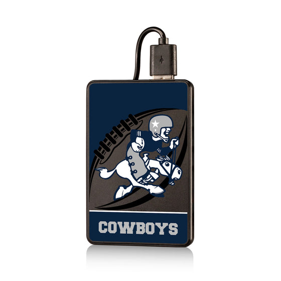 Dallas Cowboys 1966-1969 Historic Collection Passtime 2500mAh Credit Card Powerbank - 757 Sports Collectibles