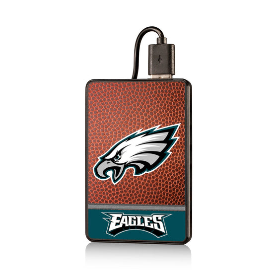 Philadelphia Eagles Football Wordmark 2200mAh Credit Card Powerbank - 757 Sports Collectibles