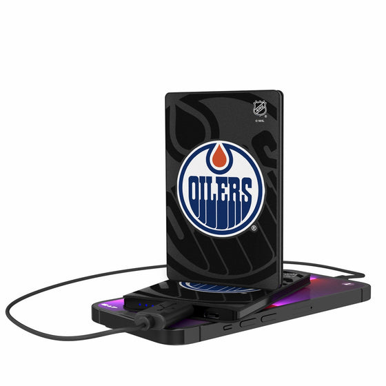 Edmonton Oilers Tilt 2500mAh Credit Card Powerbank-0