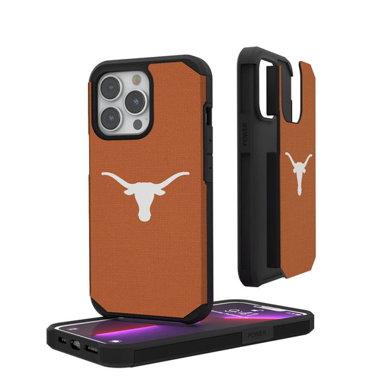 Texas Longhorns Solid Rugged Case-0