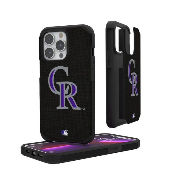 Colorado Rockies Solid Rugged Case - 757 Sports Collectibles