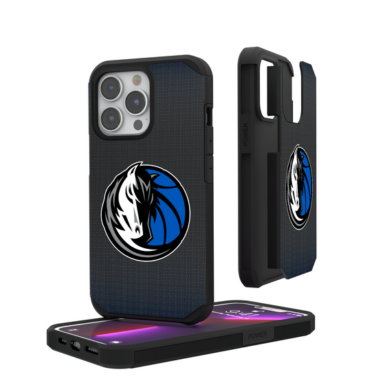 Dallas Mavericks Linen Rugged Phone Case-0