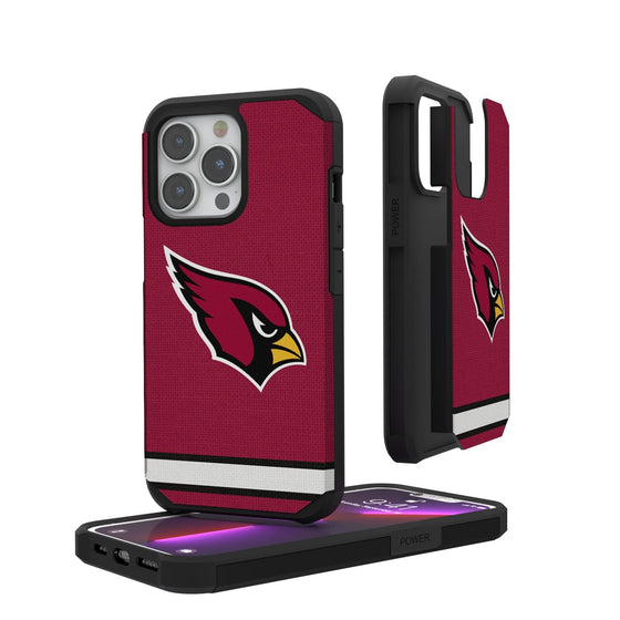 Arizona Cardinals Stripe Rugged Case - 757 Sports Collectibles